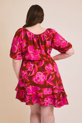 Short sleeve Floral Dress