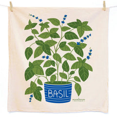 Tomato Basil  (Tomato, Basil) - Tea Towel Set of 2