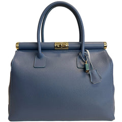 Leather Suitcase Handbag