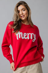 Merry Crewneck Sweater