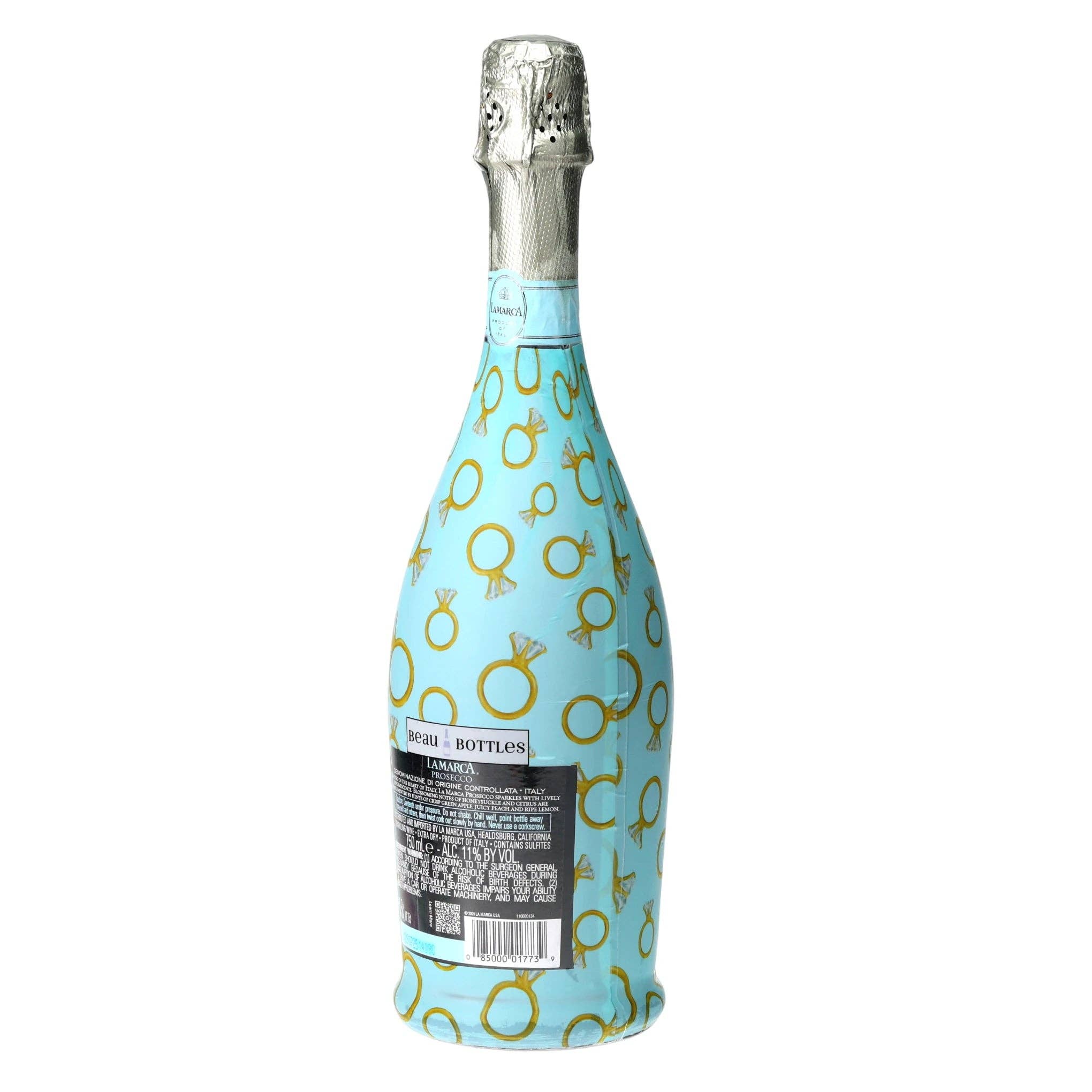 Beau Bottles Blue Engagement Ring - Prosecco Collection