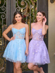 Butterfly Glitter Tulle Dress