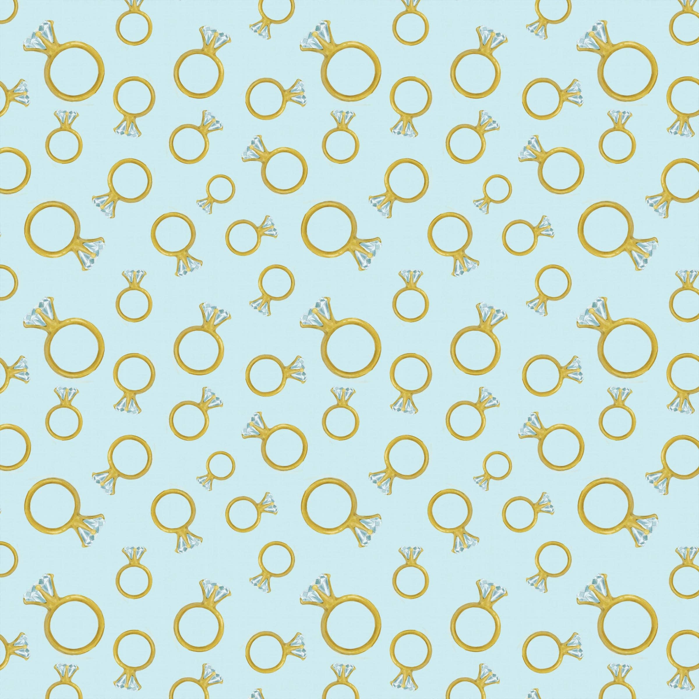 Beau Bottles Blue Engagement Ring - Prosecco Collection
