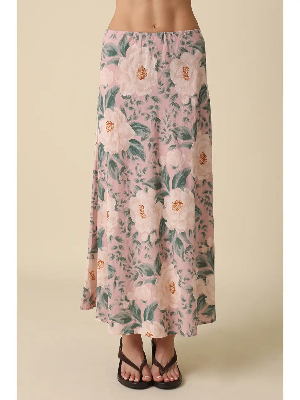 Floral Maxi Skirt
