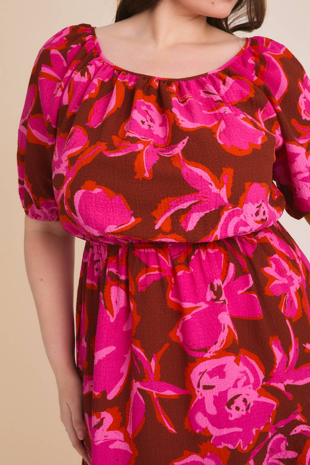 Short sleeve Floral Dress