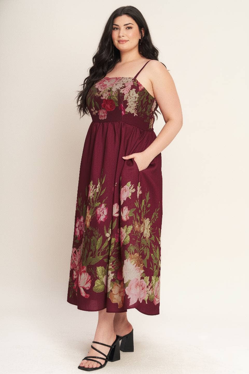 Floral Midi Dress