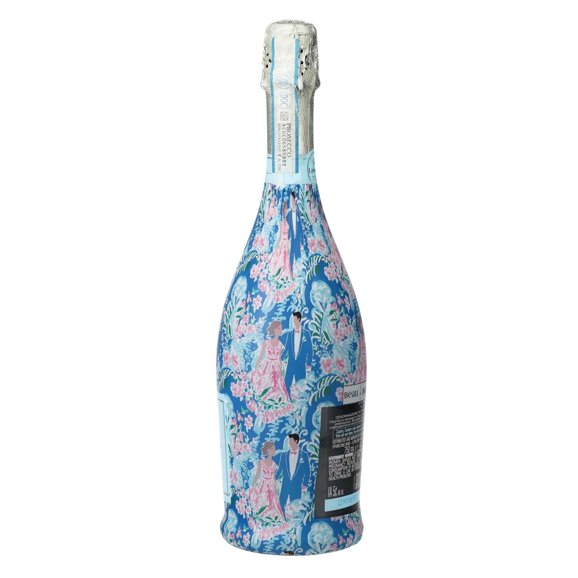 Beau Bottles Preppy Bride and Groom- Prosecco Collection