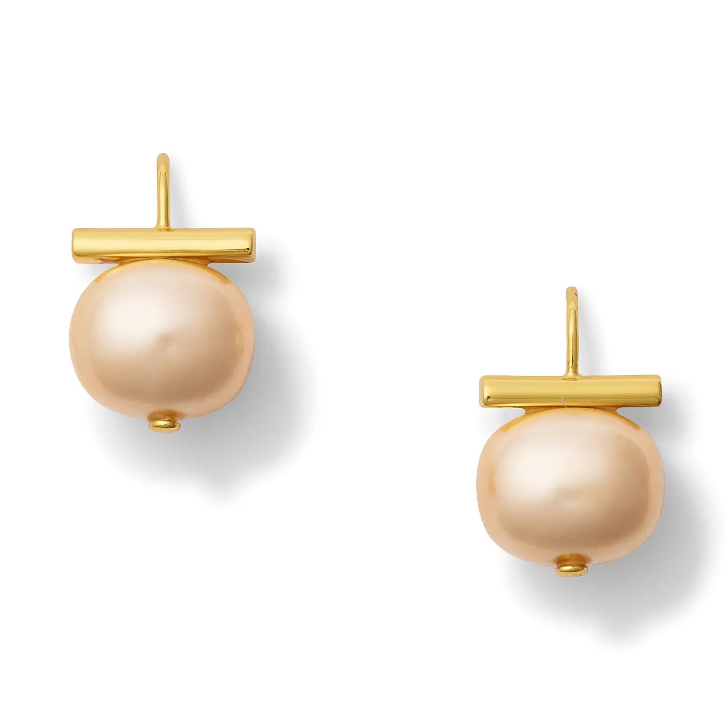 Classic Pebble Pearl Earrings