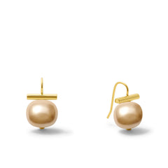 Classic Pebble Pearl Earrings