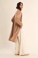 Long Double Button Down Coat