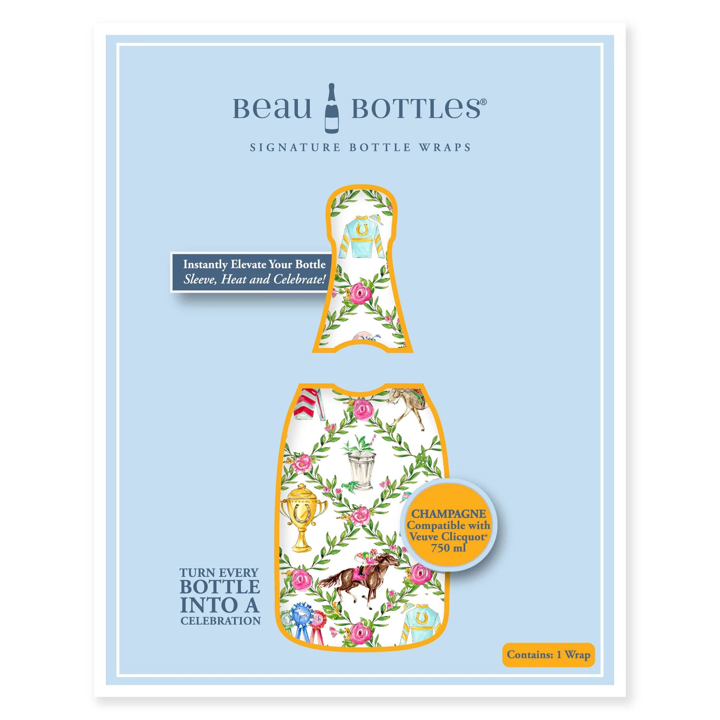 Beau Bottles x Rosanne Beck Kentucky Derby- Champagne Collection