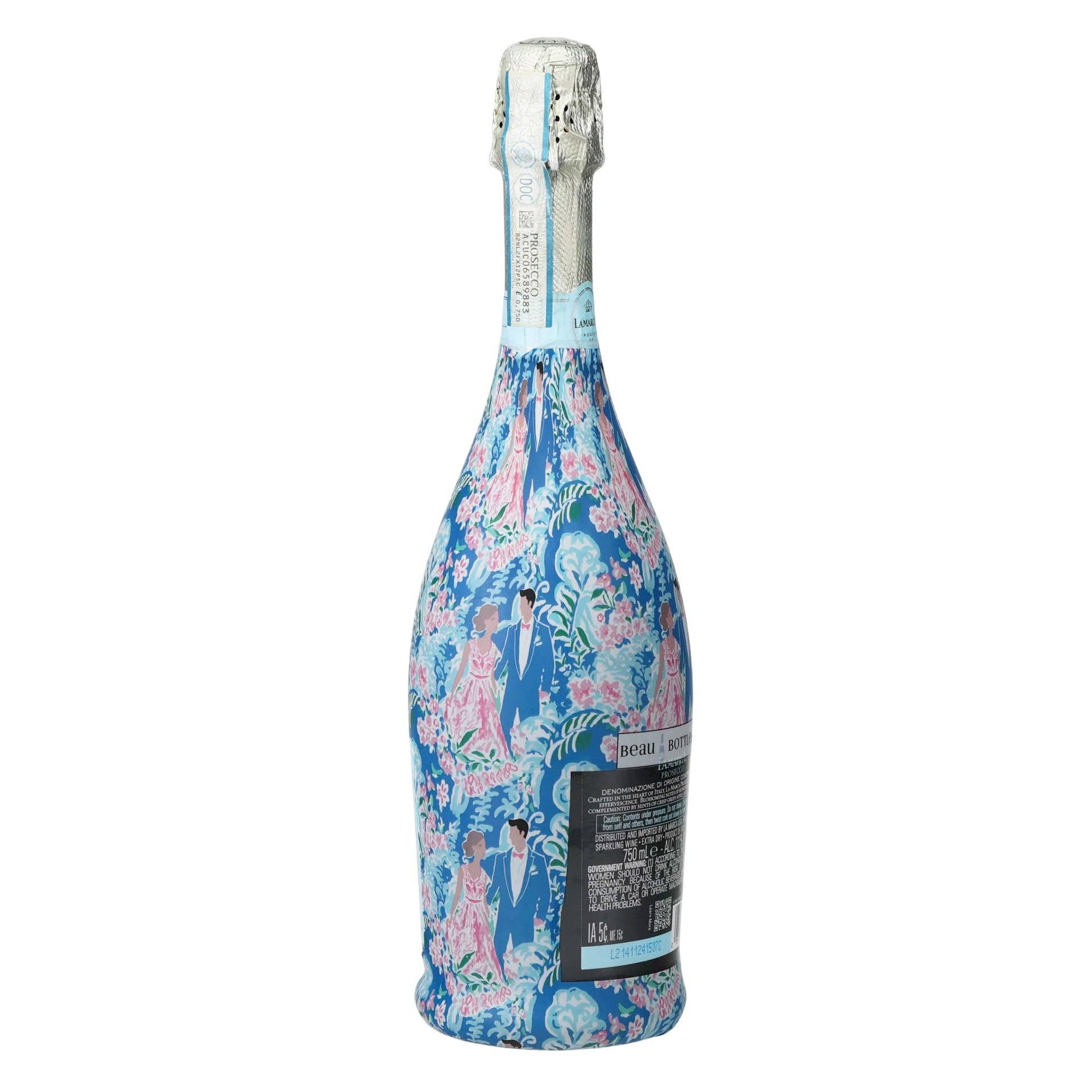 Beau Bottles Preppy Bride and Groom- Prosecco Collection