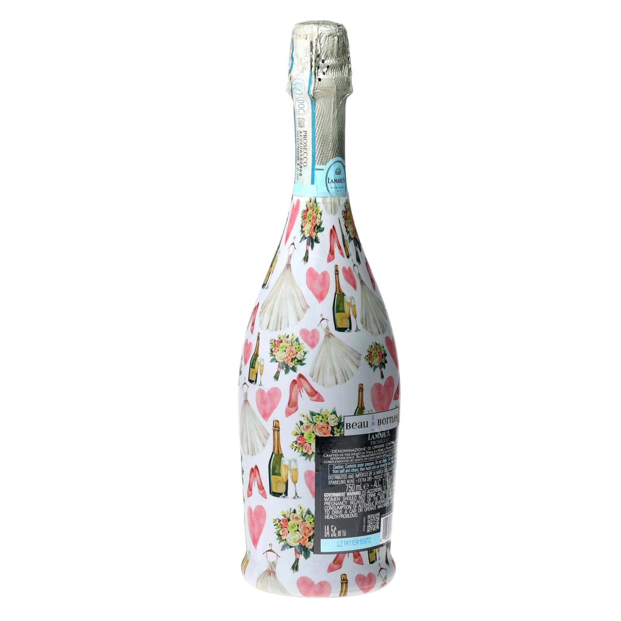 Beau Bottles Wedding Romance - Prosecco Collection