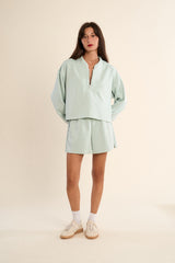 Edie Long Sleeve Zip Up