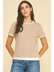Double Layered Knit Top