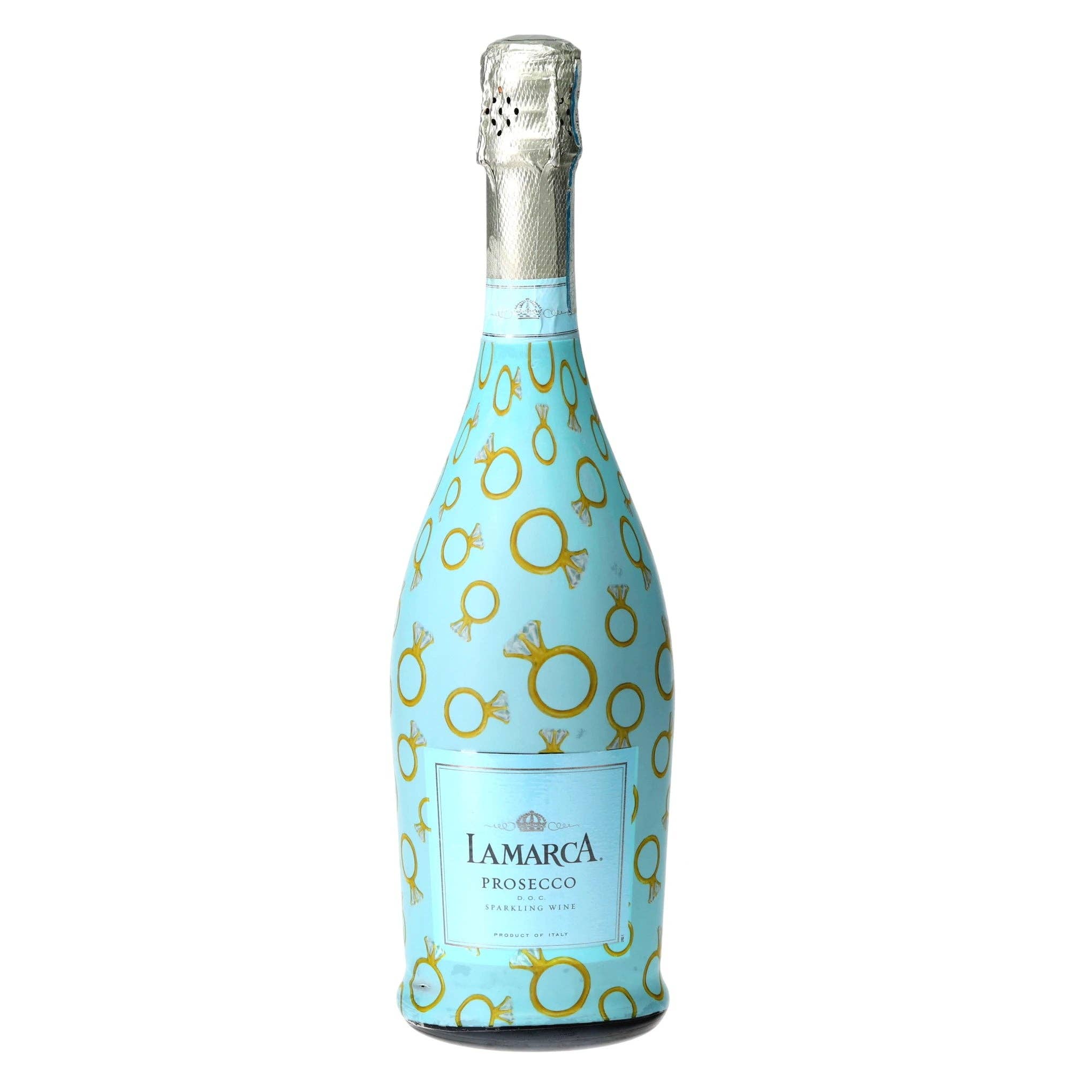 Beau Bottles Blue Engagement Ring - Prosecco Collection
