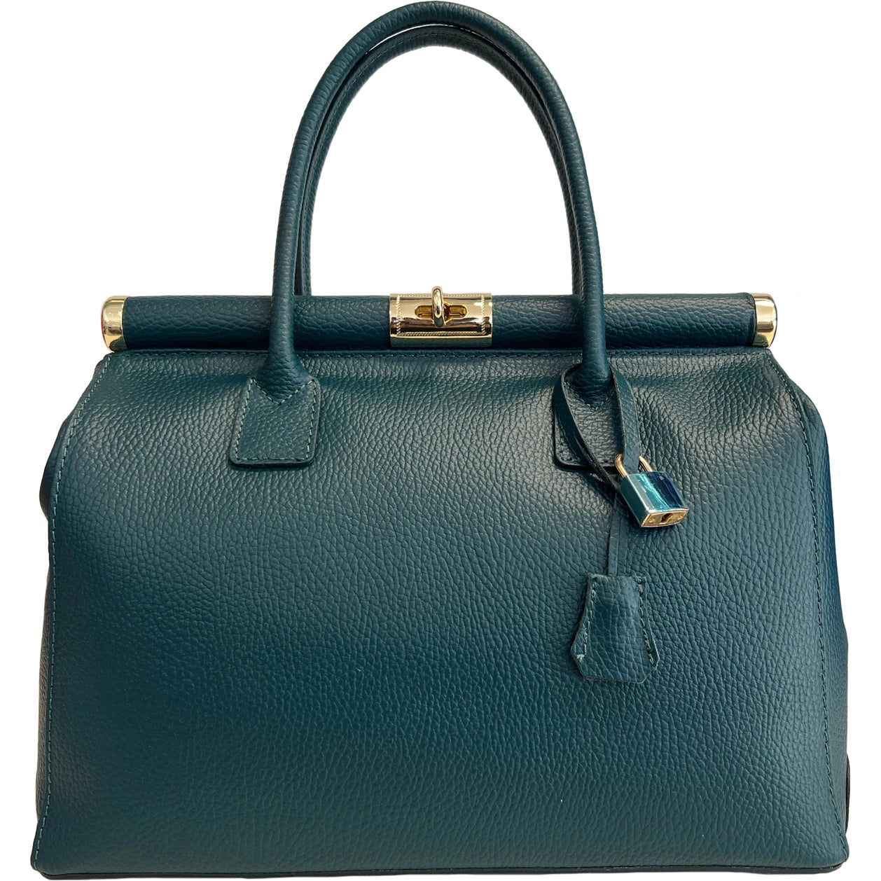 Leather Suitcase Handbag