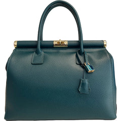 Leather Suitcase Handbag