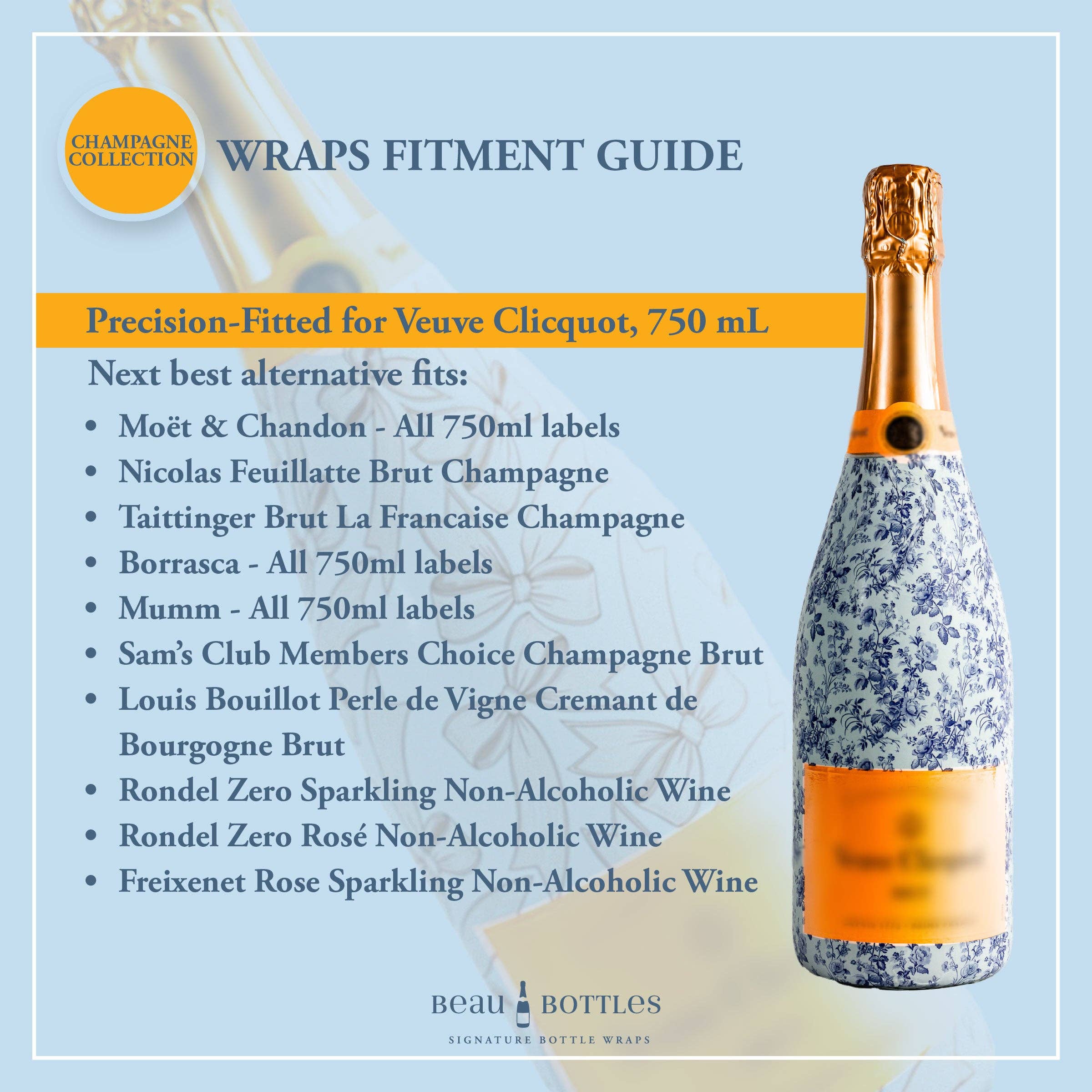 Beau Bottles x Rosanne Beck Kentucky Derby- Champagne Collection