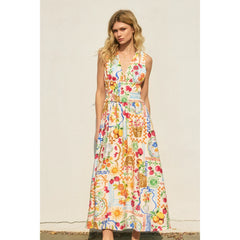 Summer Picnic Midi Dress
