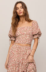 Moira Floral Top