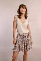 Lace Trim Tank