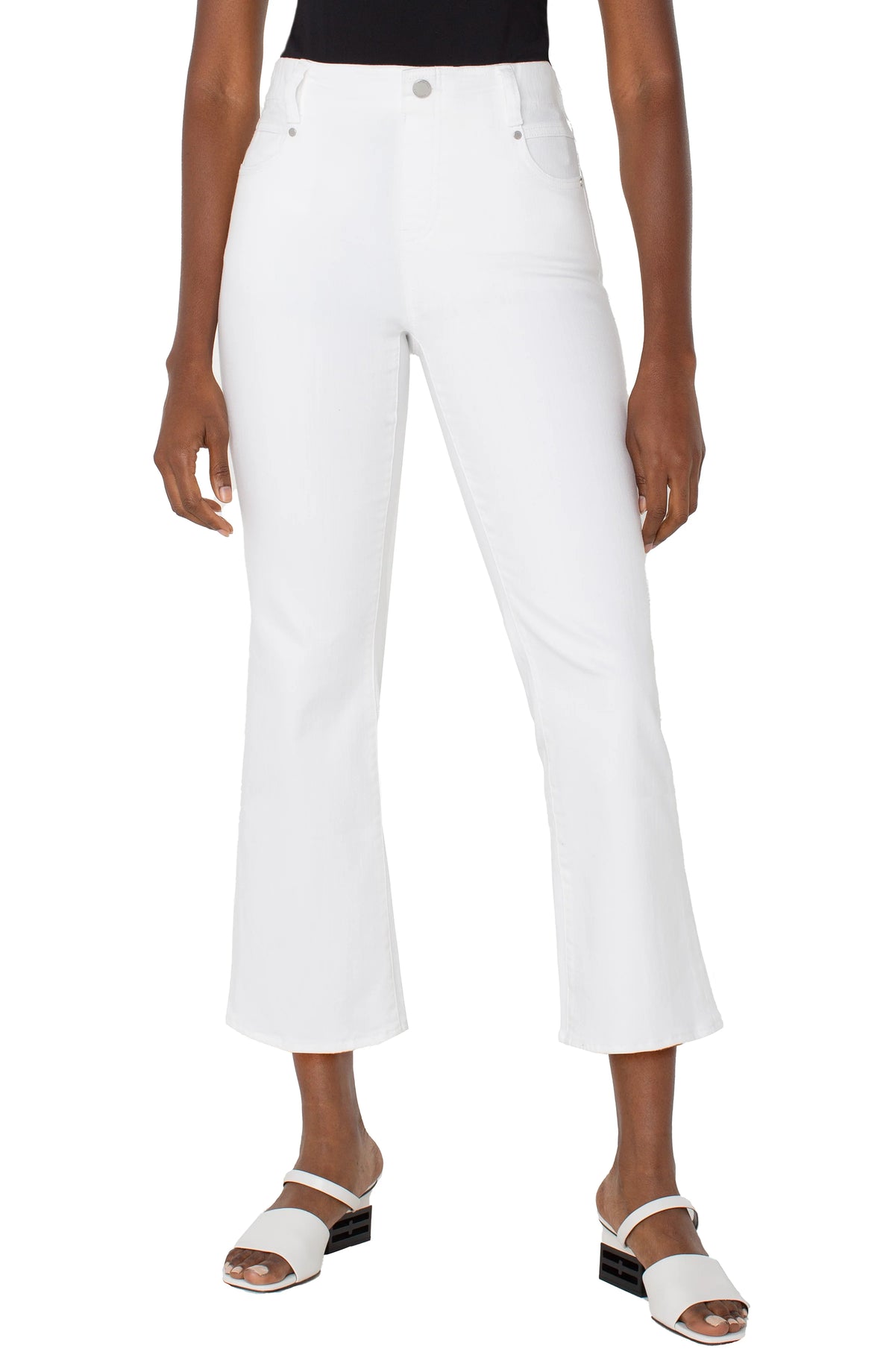 Gia Glider Crop Flare W/ Tulip
