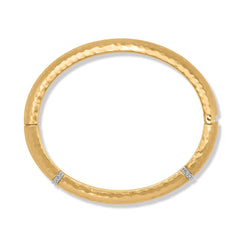 Meridian Geo Hinged Bangle