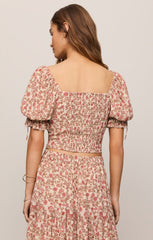 Moira Floral Top