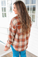 Plaid Flannel w/ Lurex