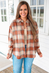 Plaid Flannel w/ Lurex