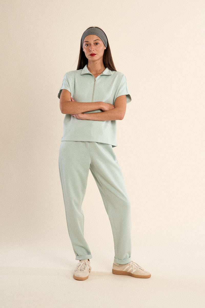 Gala Short Sleeve Half Zip