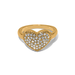 Brighton Gold Illumina Celeste Heart Ring