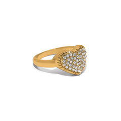 Brighton Gold Illumina Celeste Heart Ring