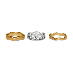 Inner Circle Trio Rings