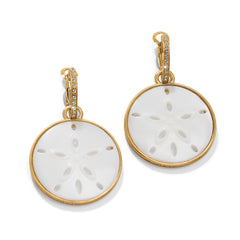 Brighton Del Mar Charm Hoop Earrings