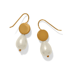 Brighton Trust Your Journey Petite Pearl French Wire Earrings