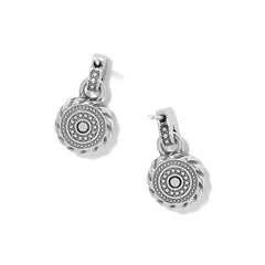 Halo Gemma Petite Round Post Drop Earrings