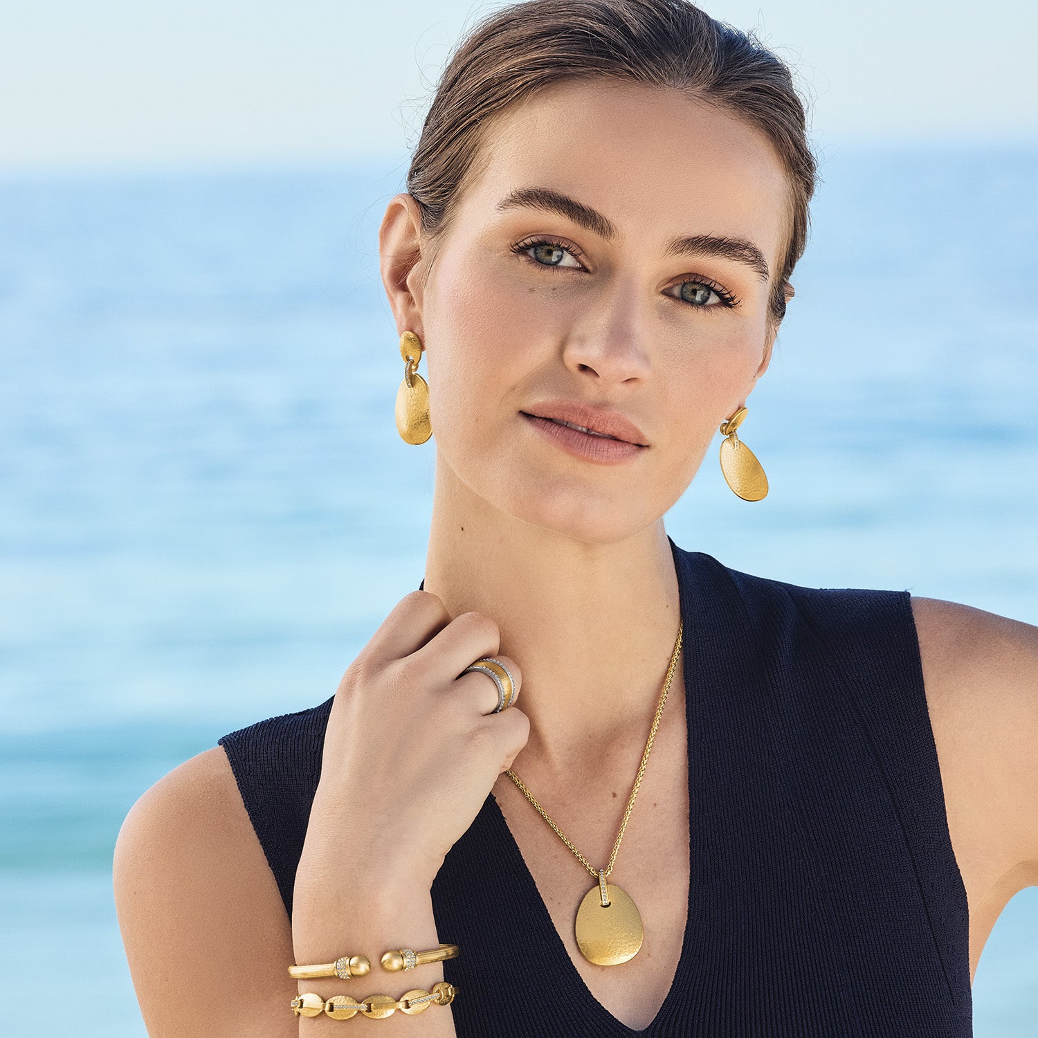 Brighton Meridian Orbit Large Pendant Necklace