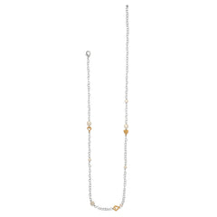 One Heart Pearl Long Necklace