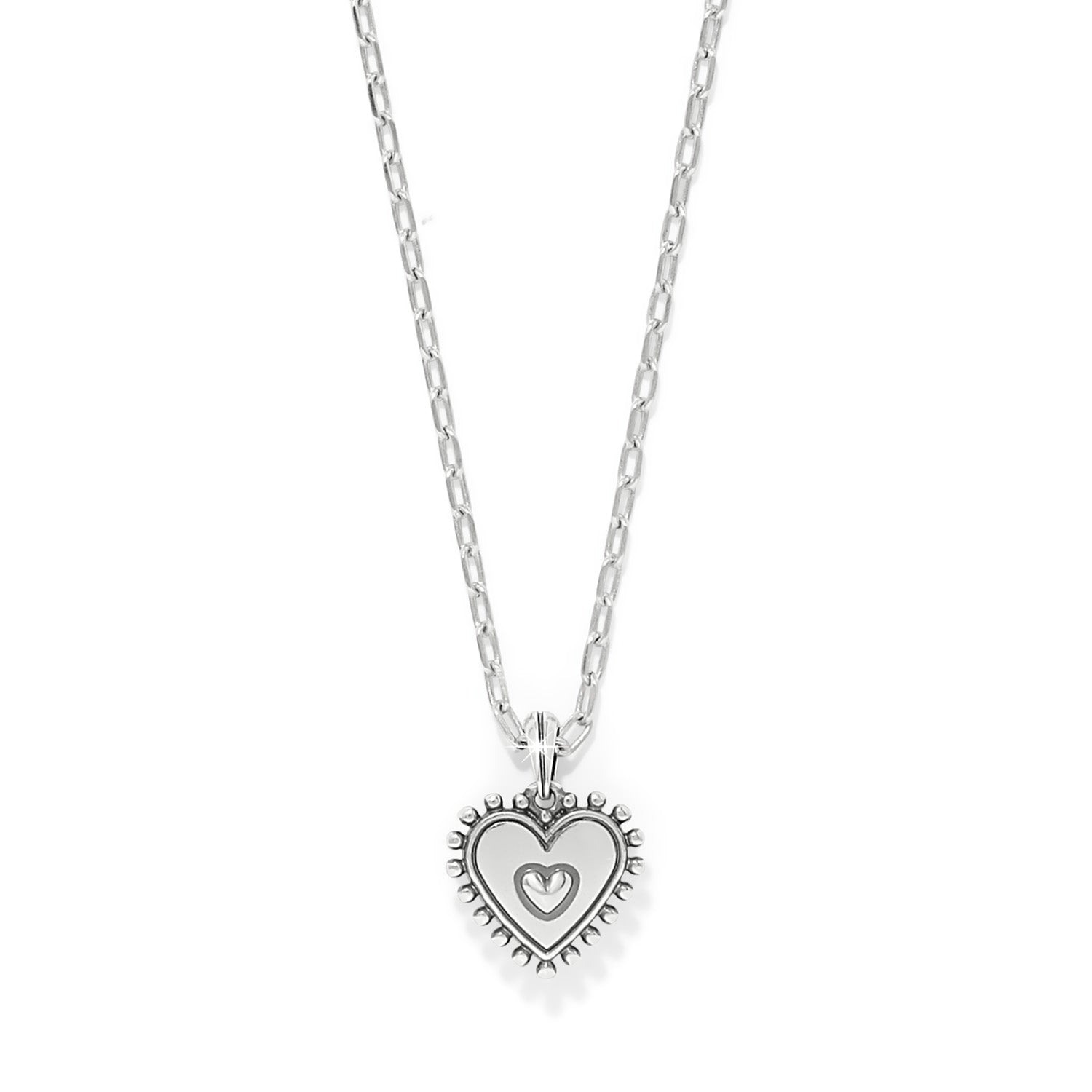 Pretty Tough Amour Heart Necklace
