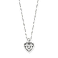Pretty Tough Amour Heart Necklace