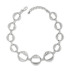 Meridian Classic Cresent Link Necklace