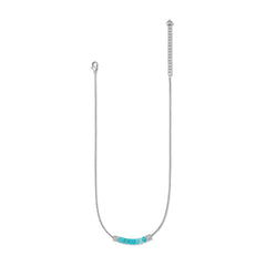 Meridian Petite Station Turquoise Necklace