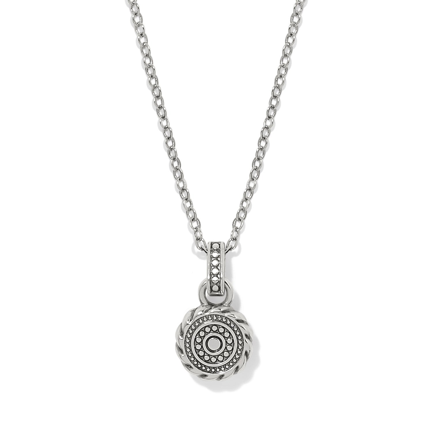 Halo Gemma Petite Round Necklace