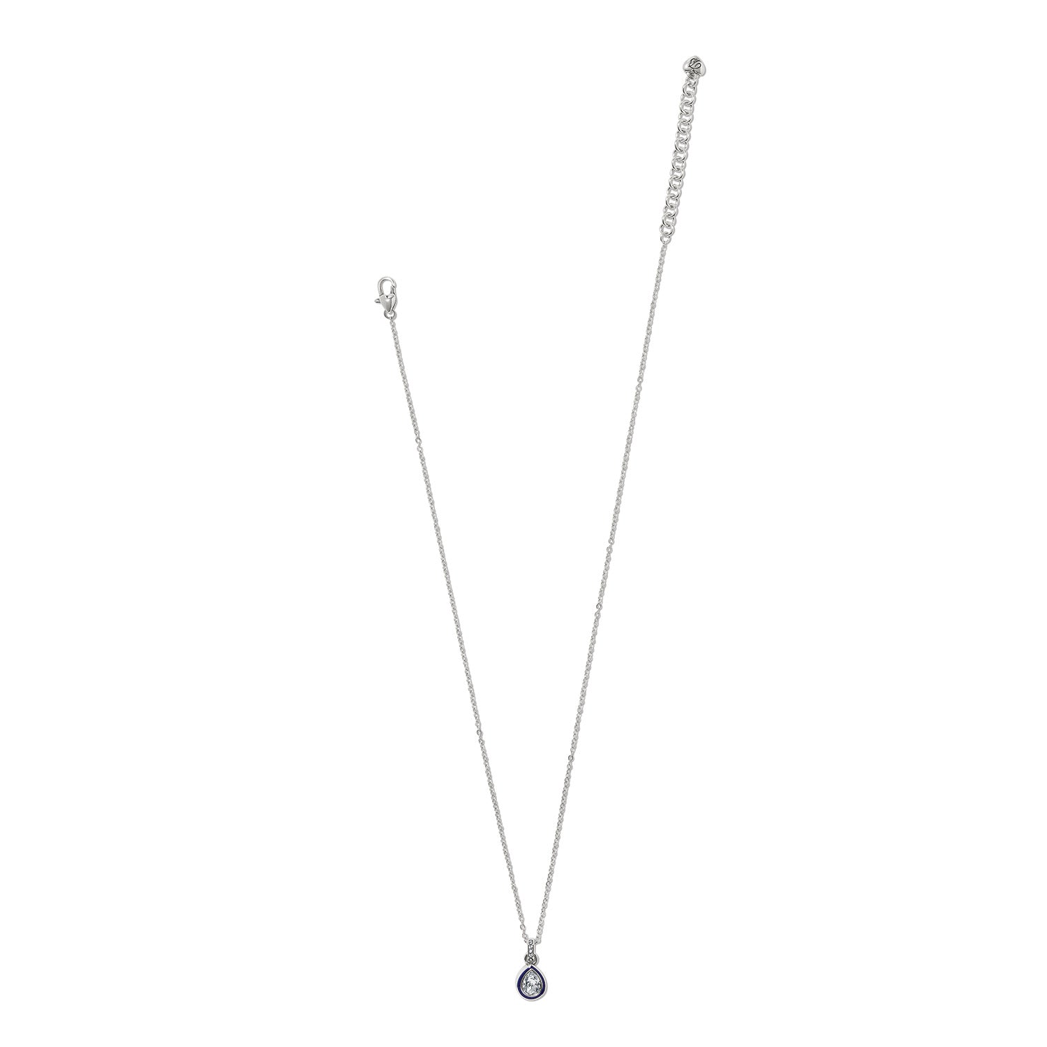 Halo Gemma Petite Teardrop Necklace