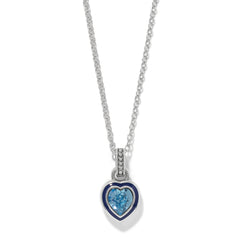 Halo Gemma Petite Heart Necklace