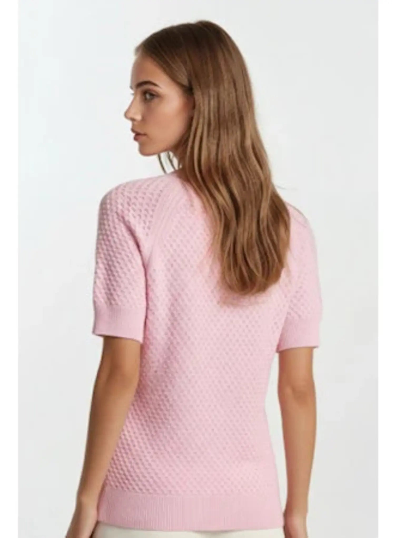 Annika Short Sleeve Sweater