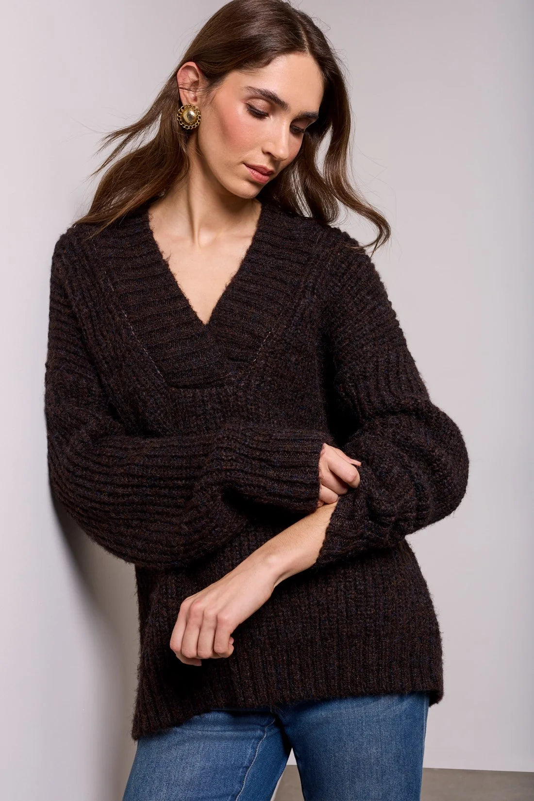 Grampa V Neck Sweater