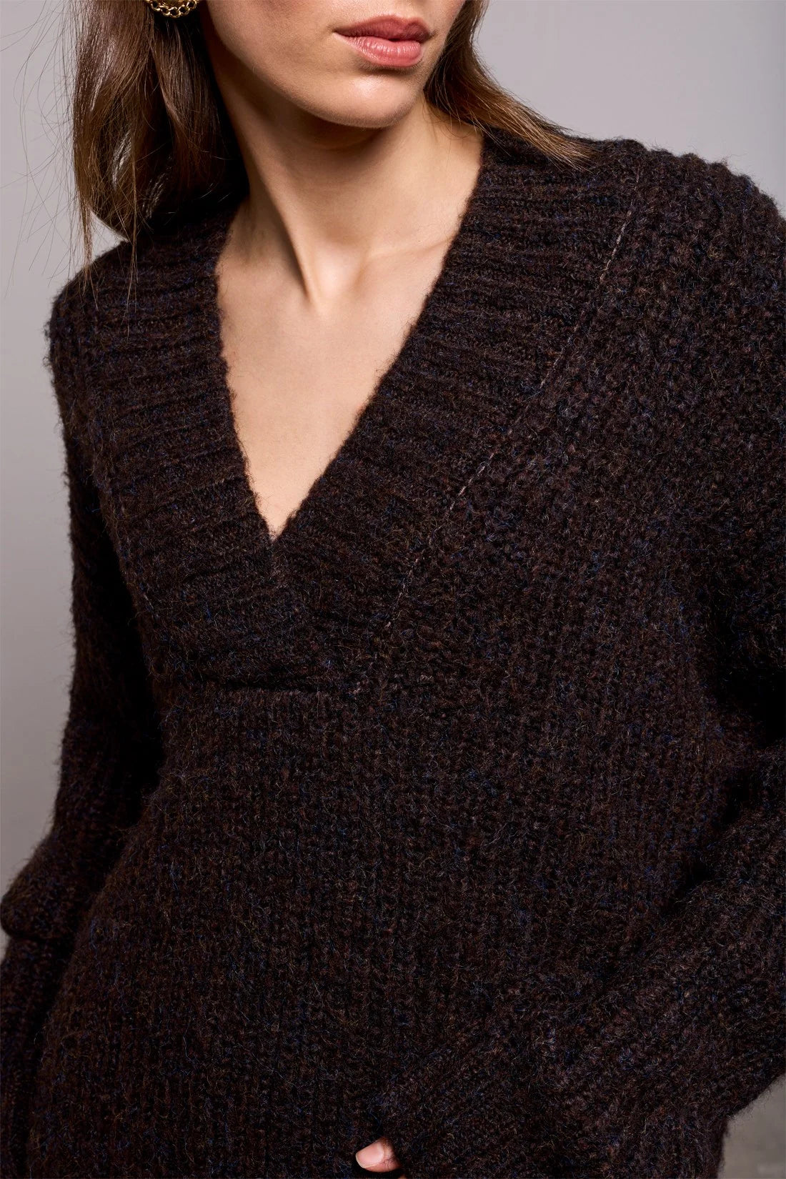 Grampa V Neck Sweater